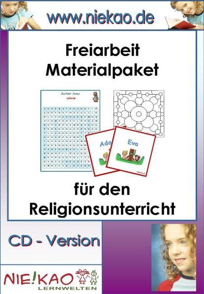 Freiarbeit Materialpaket f&uuml;r den Religionsunterricht - Verena Weber