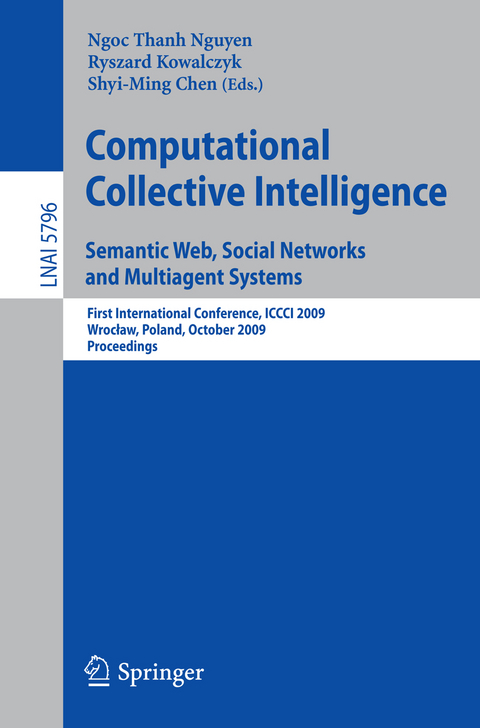 Computational Collective Intelligence. Semantic Web, Social Networks and Multiagent Systems - 