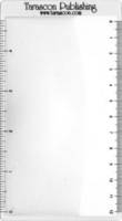 Fresnel Magnifying Lens with Ruler -  Tarascon Publishing