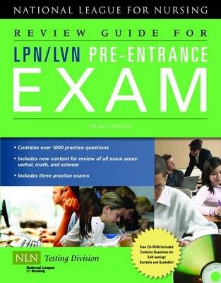 Review Guide for LPN/LVN Pre-Entrance Exam -  Natl League Nursing