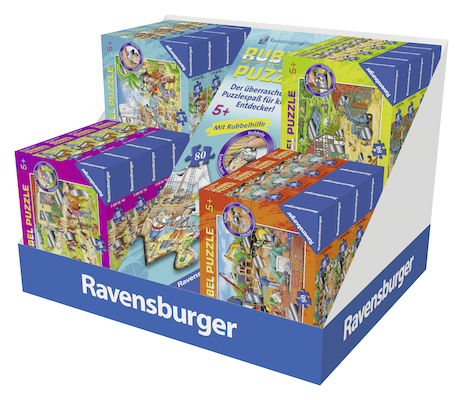 Verkaufs-Kassette "Rubbelpuzzles"