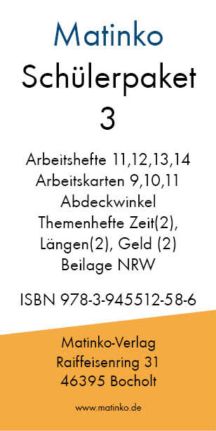 Matinko-Sch&uuml;lerpaket 3 - Peter Jansen