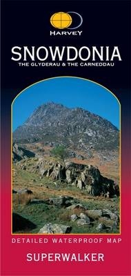 Snowdonia the Glyderau and the Carneddau -  Harvey Map Services Ltd.