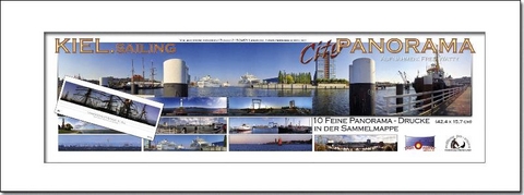 KIEL . Sailing CITY PANORAMA