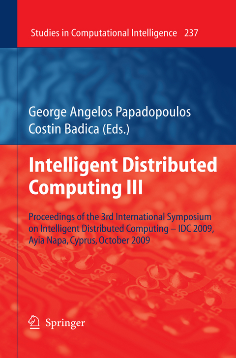 Intelligent Distributed Computing III - 