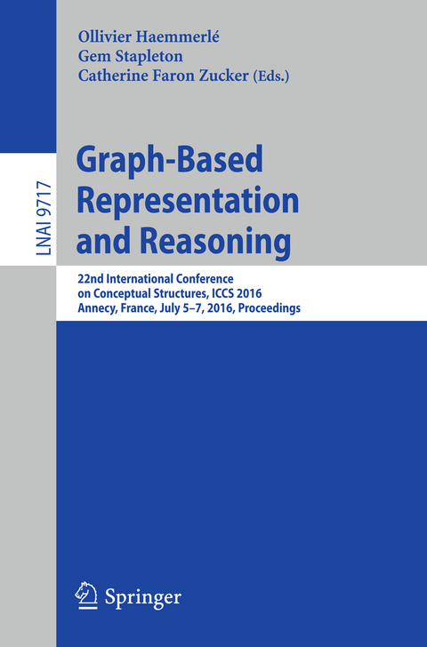 Graph-Based Representation and Reasoning - 