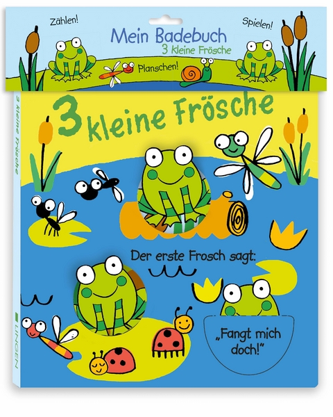 Mein Badebuch - 3 kleine Fr&ouml;sche - 