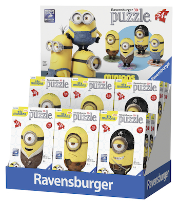 Verkaufs-Kassette "Minions plus Zubeh&ouml;r"