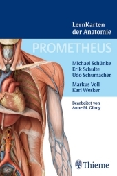 Prometheus Lernkarten der Anatomie - Michael Sch&uuml;nke, Erik Schulte, Udo Schumacher