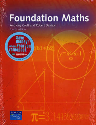 Croft:Foundation Maths with MyMathLab - Anthony Croft, Robert Davison