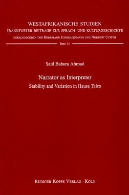 Narrator as Interpreter - Said Babura Ahmad
