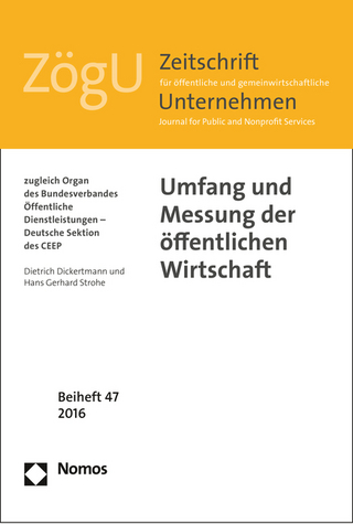 Umfang und Messung der öffentlichen Wirtschaft