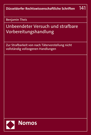 Unbeendeter Versuch und strafbare Vorbereitungshandlung