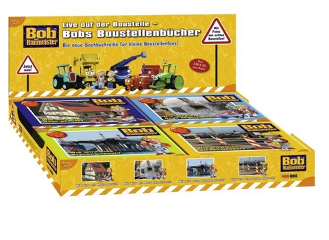 Bob der Baumeister Baustellenbuch DISPLAY