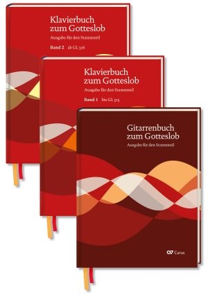 Klavierbuch und Gitarrenbuch zum Gotteslob
