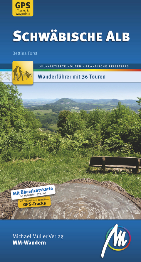 Schwäbische Alb MM-Wandern Wanderführer Michael Müller Verlag - Bettina Forst