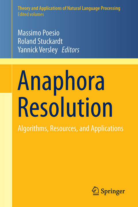 Anaphora Resolution - 