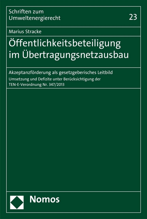 &Ouml;ffentlichkeitsbeteiligung im &Uuml;bertragungsnetzausbau - Marius Stracke