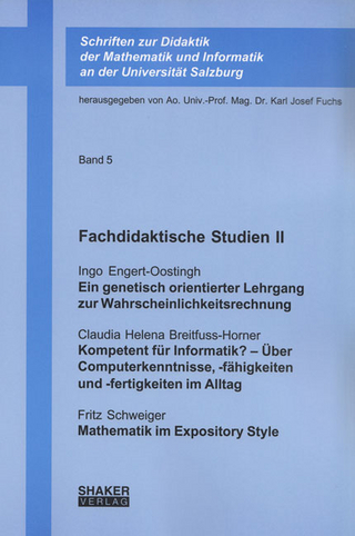 Fachdidaktische Studien II
