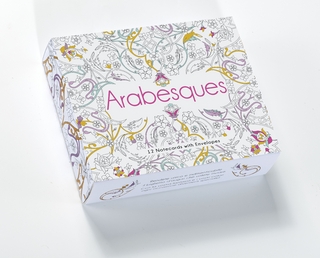 Arabesques. 12 Greeting cards with envelopes