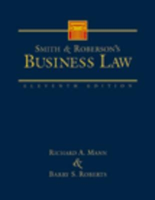 Smith and Roberson's Business Law