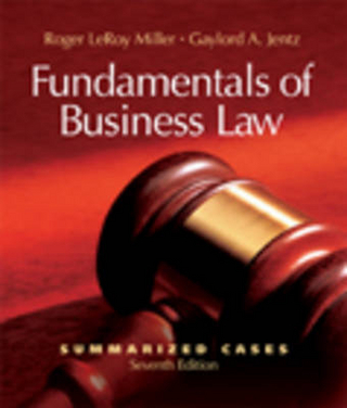 Fundamentals of Business Law Summarized Cases
