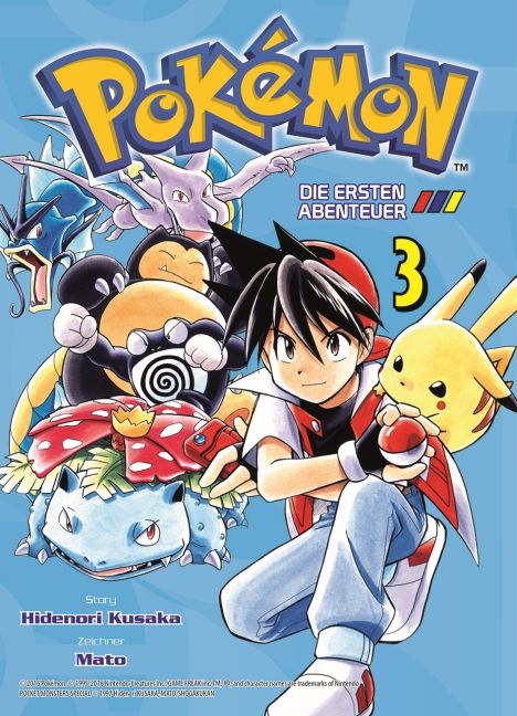 Pok&eacute;mon - Die ersten Abenteuer 03 - Hidenori Kusaka,  Mato