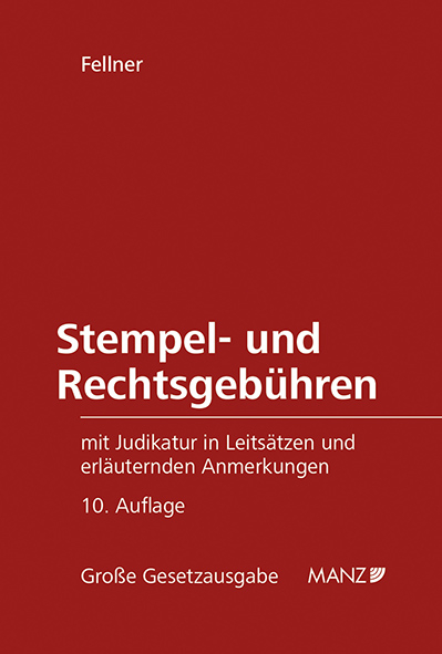 Stempel- und Rechtsgeb&uuml;hren - Karl W Fellner
