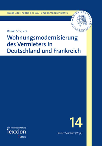 Wohnungsmodernisierung des Vermieters in Deutschland und Frankreich - Verena Schepers