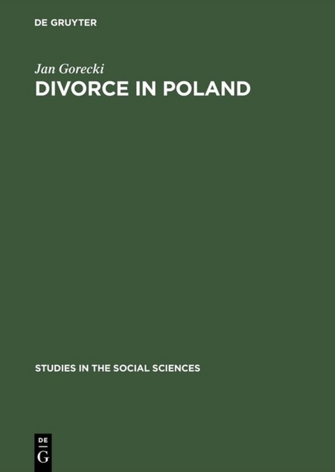 Divorce in Poland - Jan Gorecki