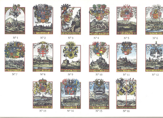 16 Teilansichten historischer hessischer Städte