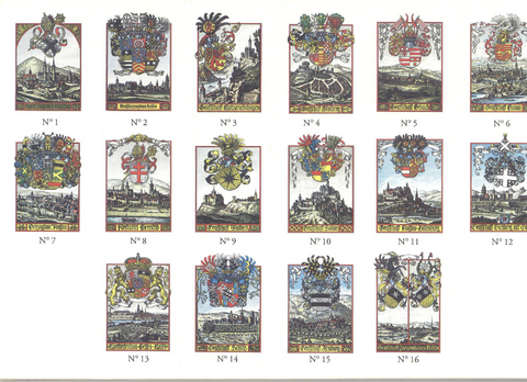 16 Teilansichten historischer hessischer St&auml;dte - Heinz Ritt