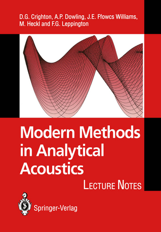 Modern Methods in Analytical Acoustics