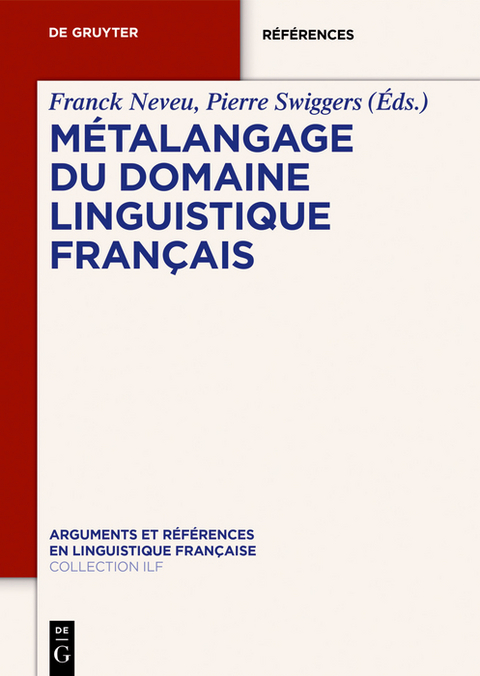 M&eacute;talangage(s) du domaine linguistique fran&ccedil;ais - 