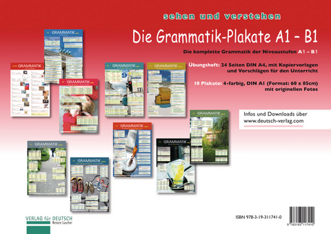 Die Grammatik-Plakate A1&ndash;B1 - Renate Luscher