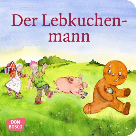Der Lebkuchenmann. Mini-Bilderbuch.