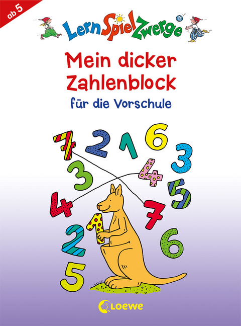 LernSpielZwerge - Mein dicker Zahlenblock f&uuml;r die Vorschule