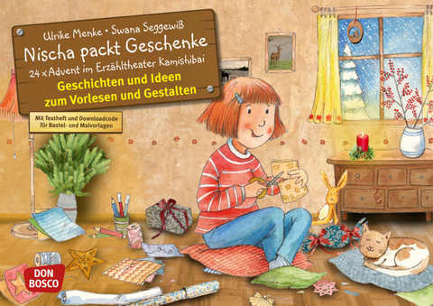 Nischa packt Geschenke. Adventskalender., m. 1 Beilage - Ulrike Menke, Swana Seggewiß