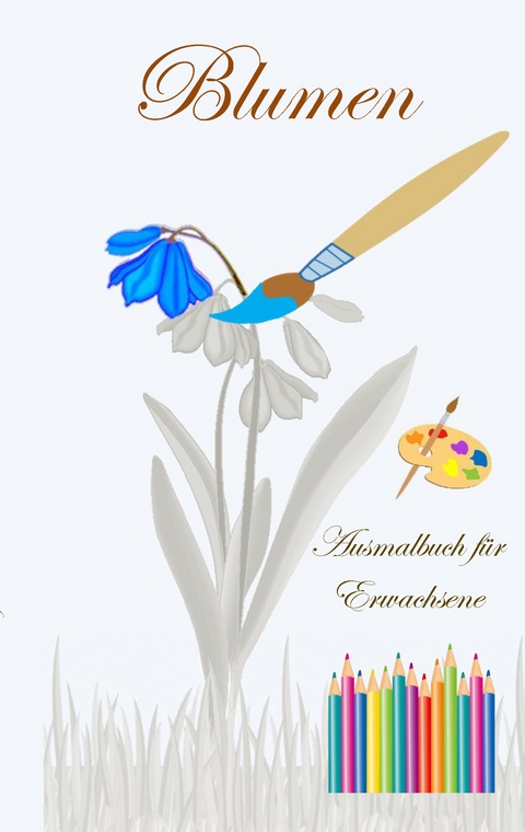 Blumen - Ausmalbuch für Erwachsene - Theo von Taane