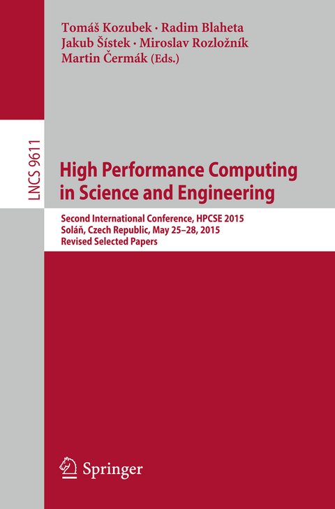 High Performance Computing in Science and Engineering - 