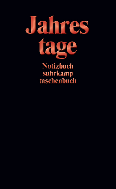Notizbuch »Jahrestage«