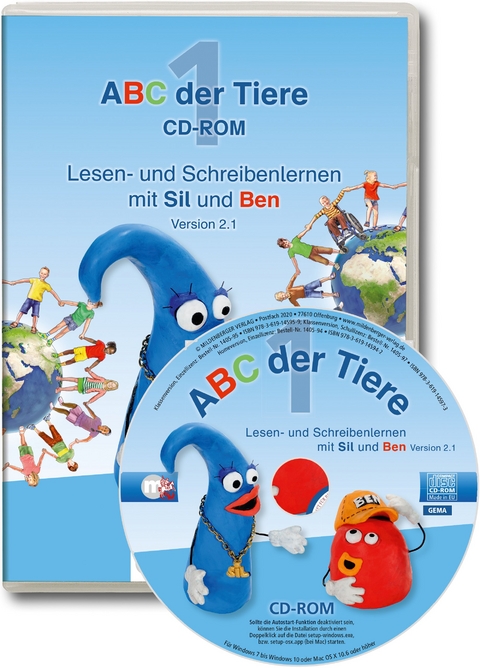ABC der Tiere 1 &ndash; CD-ROM, Homeversion, Einzellizenz &middot; Neubearbeitung - Klaus Kuhn