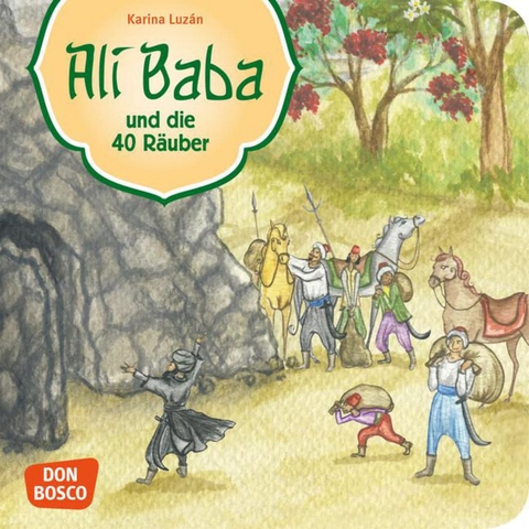 Ali Baba und die 40 R&auml;uber. Mini-Bilderbuch