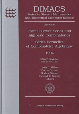 Formal Power Series and Algebraic Combinatorics -  American Mathematical Society