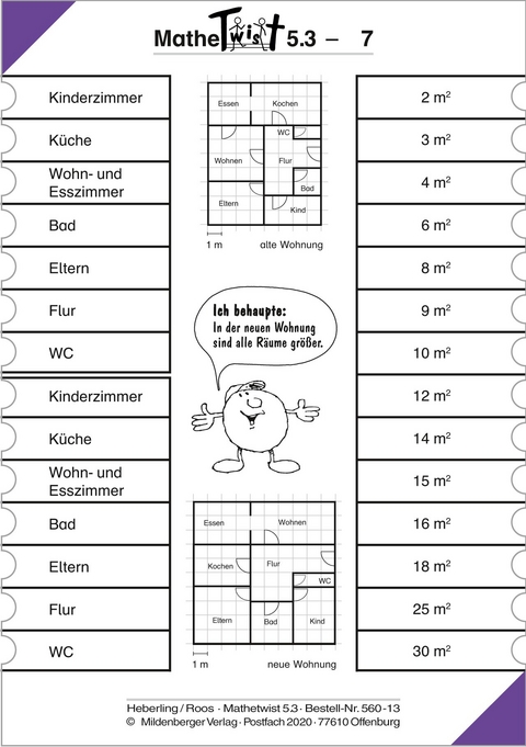 Mathetwist. Rechnen - Spannen - Kontrollieren / 5. Schuljahr. 6 Arbeitskartenprogramme mit jeweils 18 Karten - Ilse Wiese, Wolfgang Heberling, Udo Roos