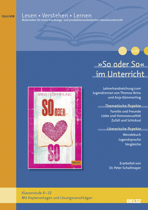 &raquo;So oder So&laquo; im Unterricht - Peter Schallmayer