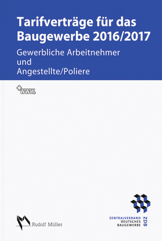 Tarifverträge für das Baugewerbe 2016/2017