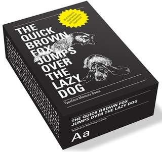 The Quick Brown Fox Jumps Over The Lazy Dog: Typeface Memory Game