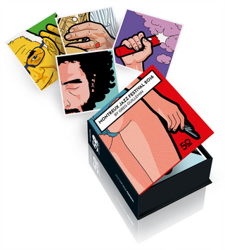 Postkartenbox Montreux Jazz Festival 2016 by Greg Guillemin