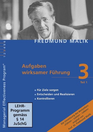 Aufgaben wirksamer Führung